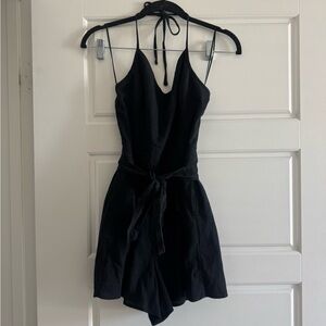 Hollister Black Sleeveless Romper
